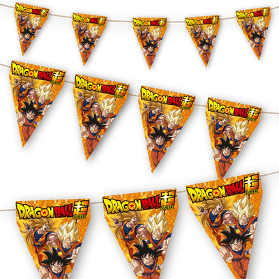 Dragon Ball Party Flag Bunting