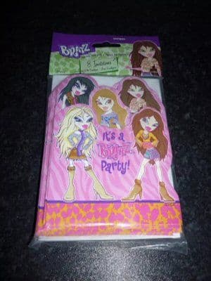 Fashion Bratz Party Invitations