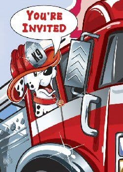 Fast Fire Engine thank yous