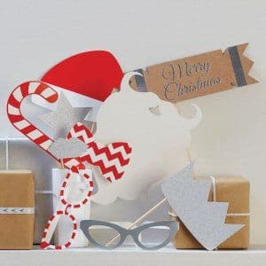 Festive Photo Booth Props