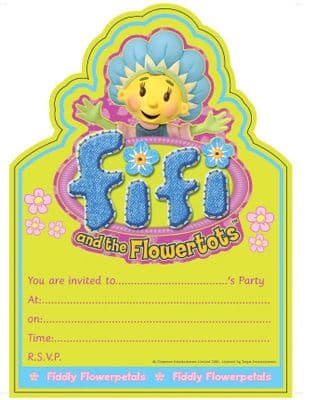 Fifi and The Flowertots Party Invitation Pad