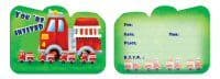 Fire Engine Party Invitations