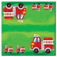 Fire Engine Party Napkins