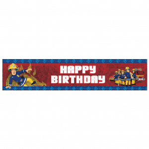 Fireman Sam Party Foil Banner