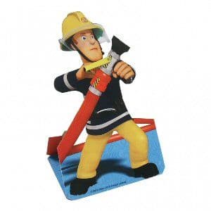 Fireman Sam Stand up Invites and Envelopes