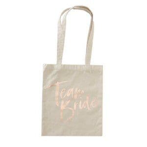 Floral Hen Party Team Bride Tote Bag