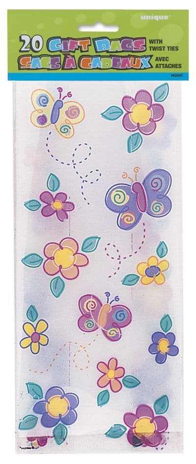 Flowers Cello Bags