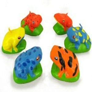 Frogs and Lizards Mini Cake Candle Set