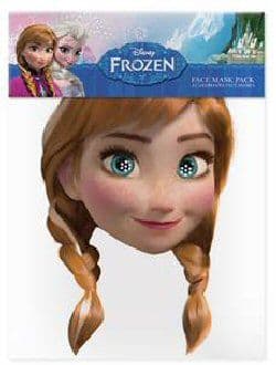 Anna Mask Colour In Frozen Anna Mask