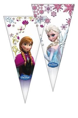 Frozen cone cello bags