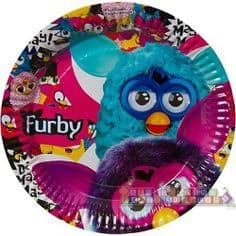 Furbies Party Paper Plates