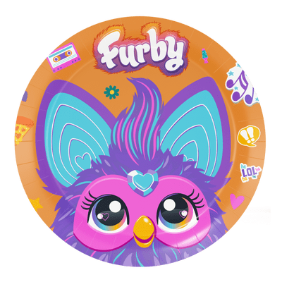 Furby Paper Plates 18cm