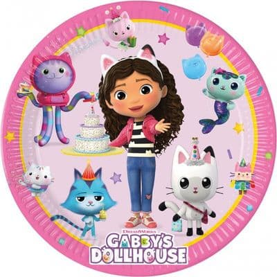 Gabby's Dolls House Party Plates
