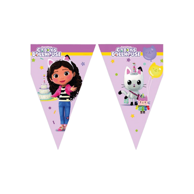 Gabbys Dollhouse Flag Bunting