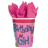 Garden Girl Party Cups