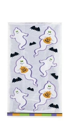 Ghost And Pumpkin Cellophane Party Bags