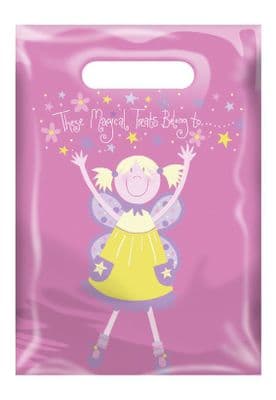 Girls Value Pink Fairy Party Loot Bags
