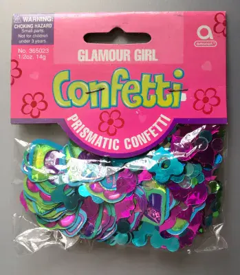 Glamour Girl Party Confetti Sprinkles