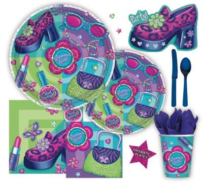 Glamour Girl Party Thank You Cards