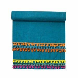 Global Gathering Fabric Table Runner