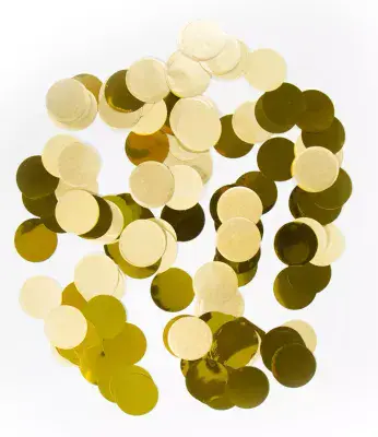 Gold Dots Confetti