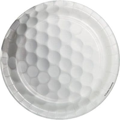 Golf Fanatic Party Plates 18cm