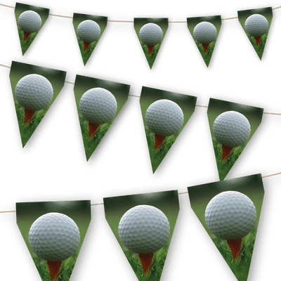 Golf pennant 3 meters