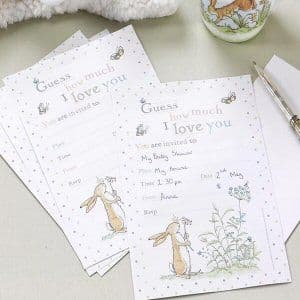 Guess How Much I Love You Party Invitations