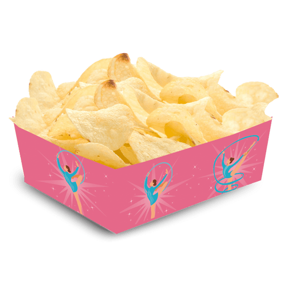 Gymnastic Party Snack Trays