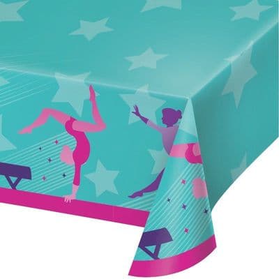 Gymnastics Party tablecover