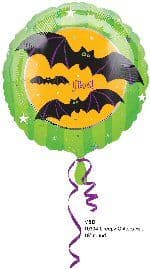 Halloween Bats Foil Balloon