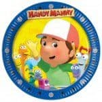 Handy Manny Party Paper Plates