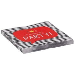 Happy Jackson Ok People Lets Party Cocktail Napkins