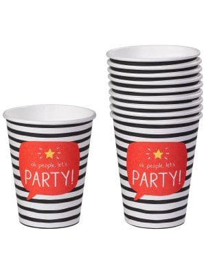 Happy Jackson Ok People Lets Party Paper Cups