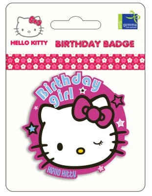 Hello Kitty badge big pin