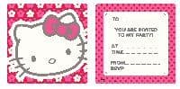 Hello Kitty Party invites F