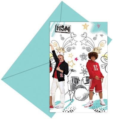 High School Musical 2 Party Invitations