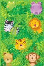 Hippo In The Jungle Party Tablecover