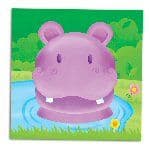 Hippo Party Paper Napkins