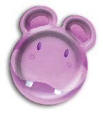 Hippo Shaped Party Paper Plates