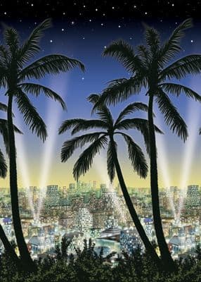 Hollywood City Scape Room setter