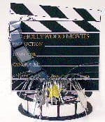 Hollywood Clapperboard Table Centrepiece