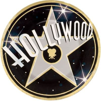 Hollywood Party Plates