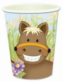 Horse Party Paper Cups