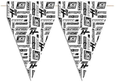 Hot Wheels Racing Team Flag Bunting