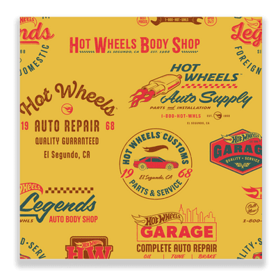 Hot Wheels Vintage Legends Paper Napkins