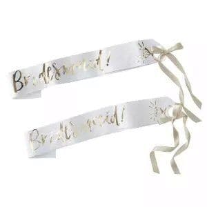 I Do Crew Bridesmaid Sashes