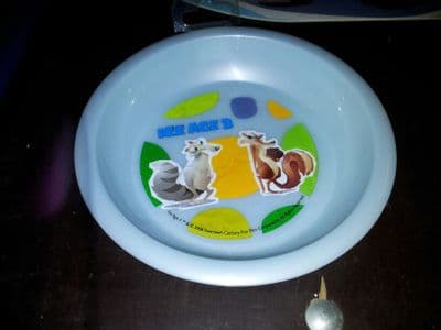 Ice Age 3 plastic bowl large 19cm