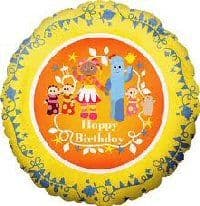In The Night Garden HBD party foil balloon