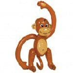 Inflatable Monkey 58cm Items main image 0